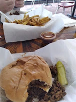 Chopped Brisket Sandwich
